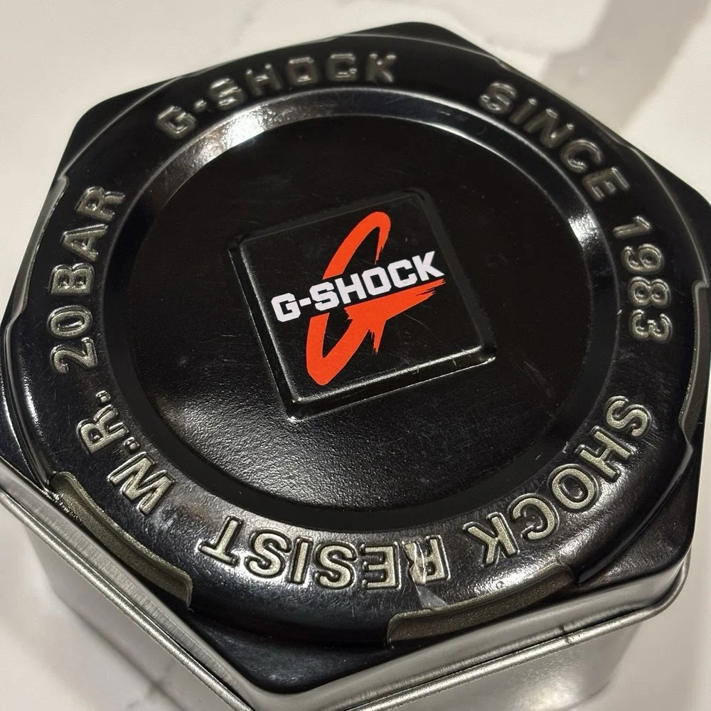 Casio G-Shock Watch GA-110GW-7A White Black Module 5146 Box & Papers - TESTED